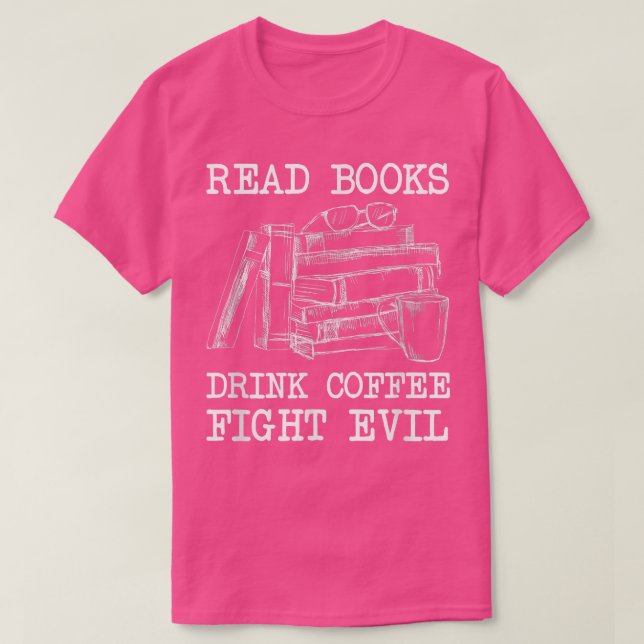 Camiseta Leia os livros (Frente do Design)