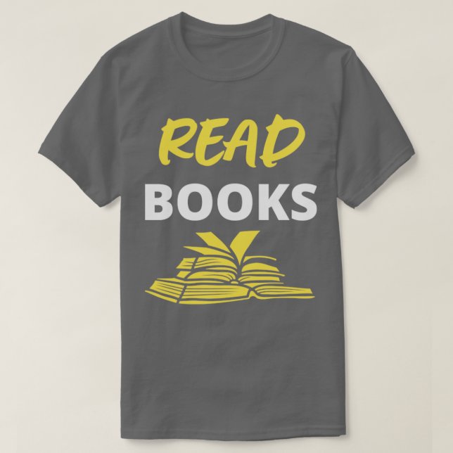 Camiseta Leia os livros 2 (Frente do Design)