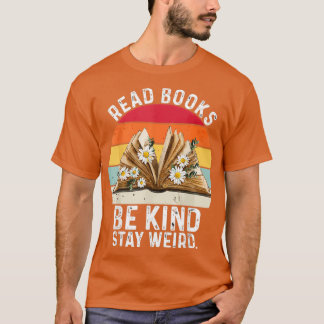 Camiseta Leia os livros e fique estranho 5