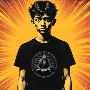 Camiseta Leia os livros proibidos primeiro