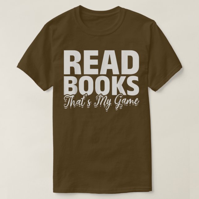 Camiseta Leia os livros que é o meu leitor de livros da Bib (Frente do Design)
