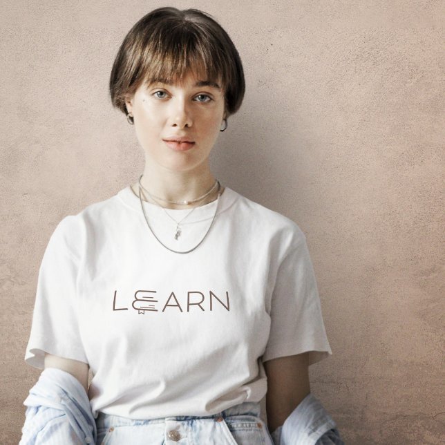 Camiseta Leia os livros Saiba mais (Criador carregado)