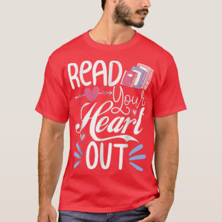 Camiseta Leia Seu Livro De Coração Lover Lendo O Professor