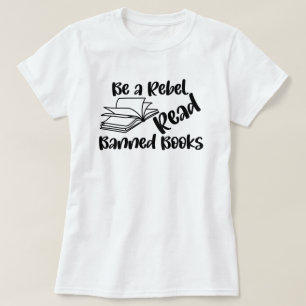 Camiseta Leia "T-Shirt" de Livros Banidos