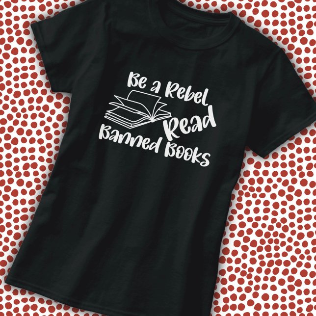 Camiseta Leia "T-Shirt" de Livros Banidos (Criador carregado)