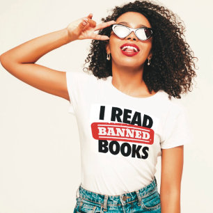 Camiseta Leia "T-Shirt" de Livros Banidos
