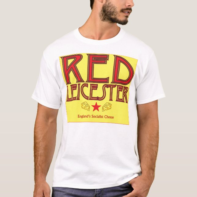 Camiseta Leicester vermelho (Frente)