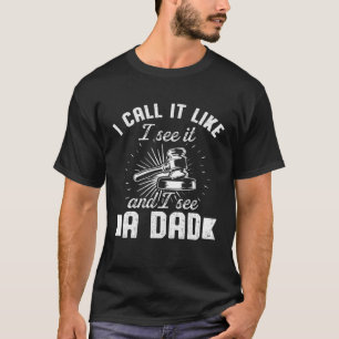 Camiseta Leiloeiro Pai Leiloeiro Falo o que Vejo