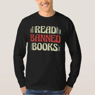 Camiseta Leio Livros Banidos Homens Engraçados Mulheres Lee