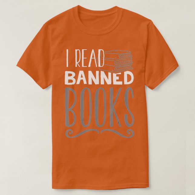 Camiseta Leio Livros Banidos, Leitor, Ceteiro - 24 (Frente do Design)