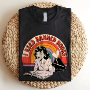 Camiseta Leio Livros Banidos Rapariga De Guarda-Costões
