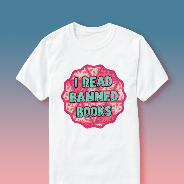 Camiseta Leio Livros Banidos - Retro Vintage Book Lover (banned books club merch
gift for readers
book lover bookworm reading gift
funny book bibliophile)