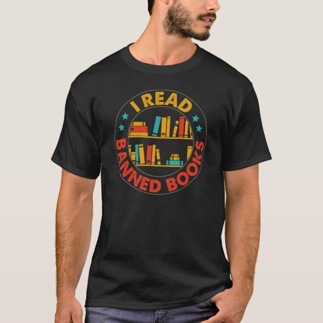 Camiseta Leio Livros Banidos Unisex Tee (Frente)
