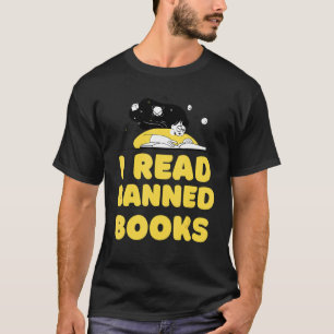 Camiseta Leio Livros Proibidos Leitor Livros Mulheres Monta