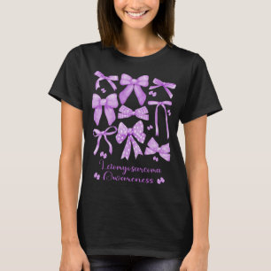 Camiseta Leiomiosarcoma Arco Roxo-Estético Coquette