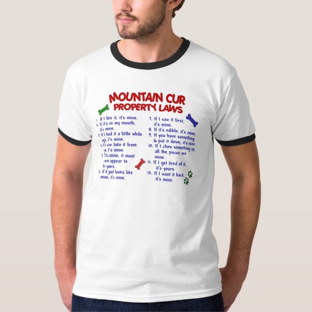 Camiseta Leis 2 da propriedade do CUR da MONTANHA (Frente)