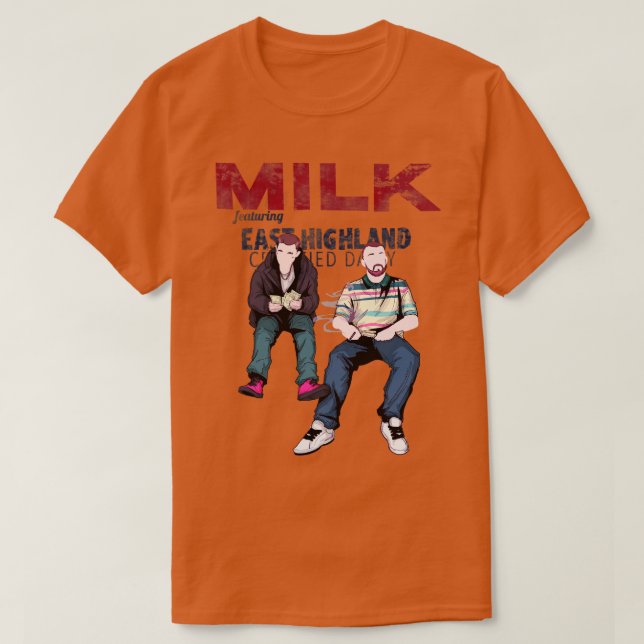 Camiseta Leite (Frente do Design)