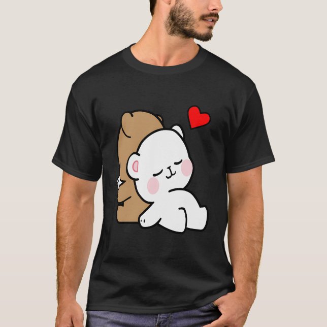 Camiseta Leite Bonito, Mama, História De Bedtime Sempre Me  (Frente)
