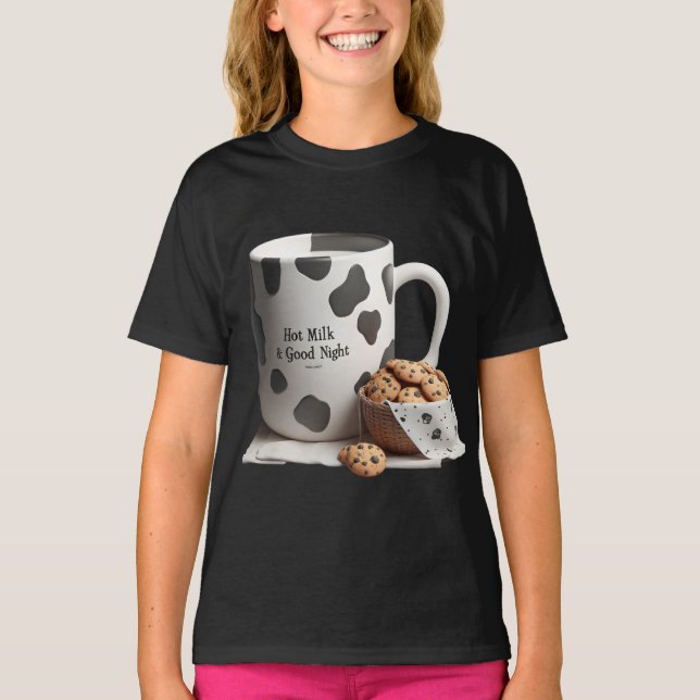 Camiseta Leite caneca e novata (Frente)