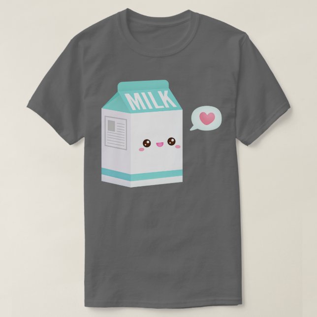 Camiseta Leite Cujo Leite Eu Adoro Leite (Frente do Design)