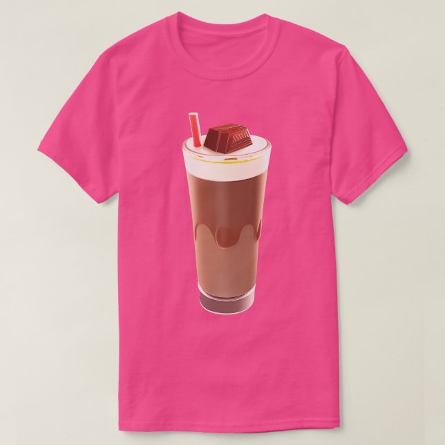 Camiseta Leite de chocolate (Frente do Design)