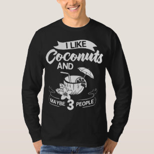Camiseta Leite De Coco Óleo De Água Fruta De Palma