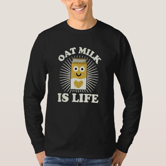 Camiseta Leite De Oz É Vida - Leite De Oz (Frente)