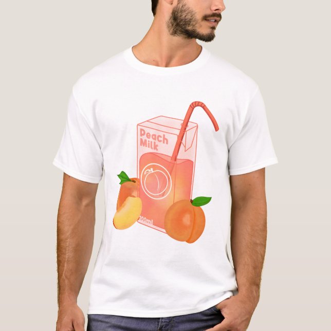 Camiseta Leite De Pêssego (Frente)