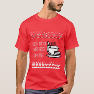 Camiseta Leite e biscoitos para mim