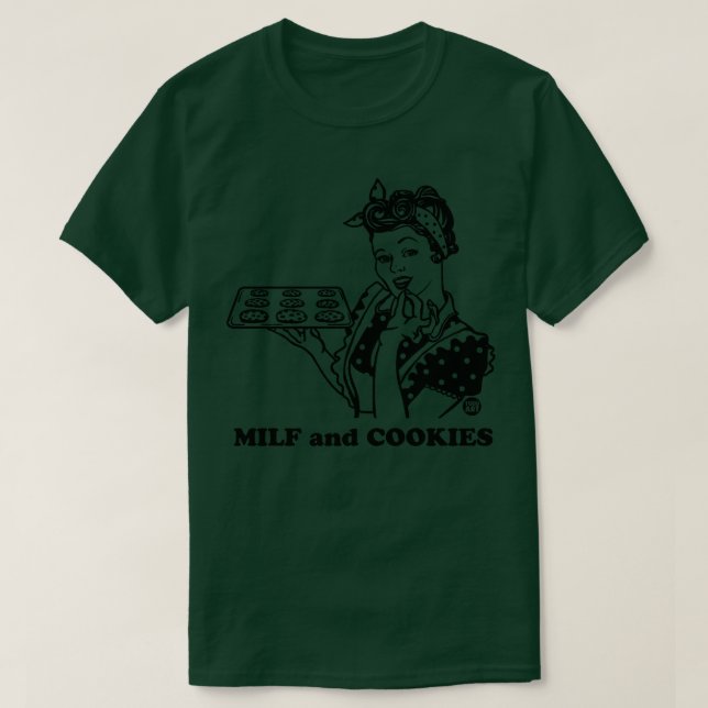 CAMISETA LEITE E COOKIES (Frente do Design)