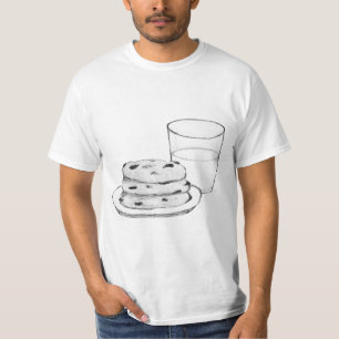 Camiseta Leite e Cookies Sketch