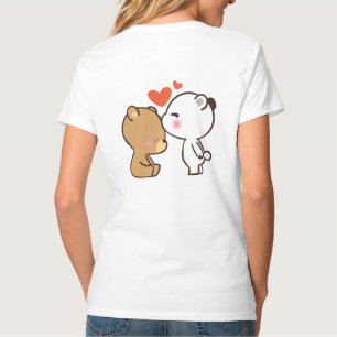 Camiseta leite e mocha