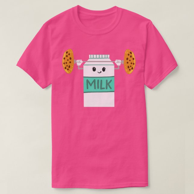 Camiseta Leite Levanta Cookies (Frente do Design)