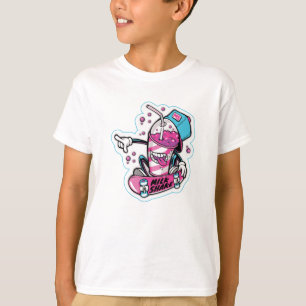 Camiseta Leite Shake Skateboard