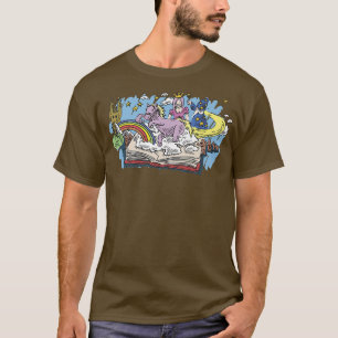 Camiseta Leitor Avid Bookworm LeitorFairy Tale Fantasy Book