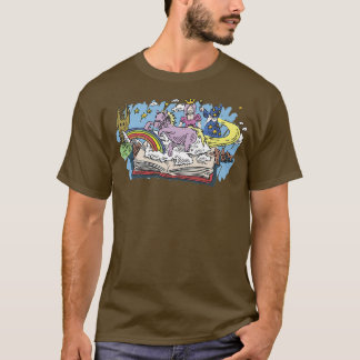 Camiseta Leitor Avid Bookworm LeitorFairy Tale Fantasy Book