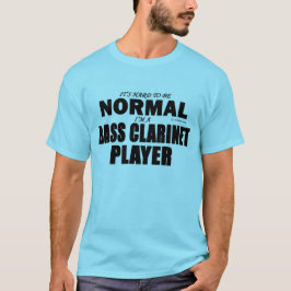 Camiseta Leitor Clarinet de Bass Normal