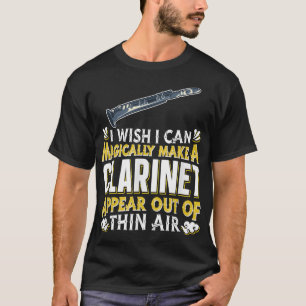 Camiseta Leitor Clarinet - Instrumen Magic Woodwind