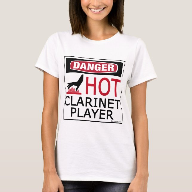 Camiseta Leitor Clarinet Quente (Frente)