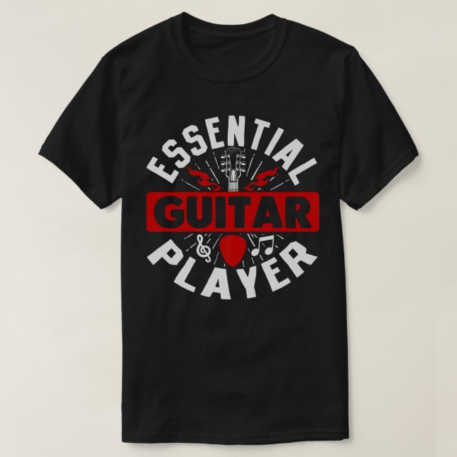 Camiseta Leitor De Guitarra496 (Frente do Design)