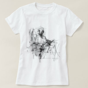 Camiseta Leitor de Livros Abstratos