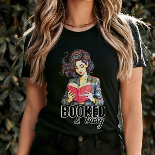 Camiseta Leitor de livros aviários em reserva e ocupado, Bl