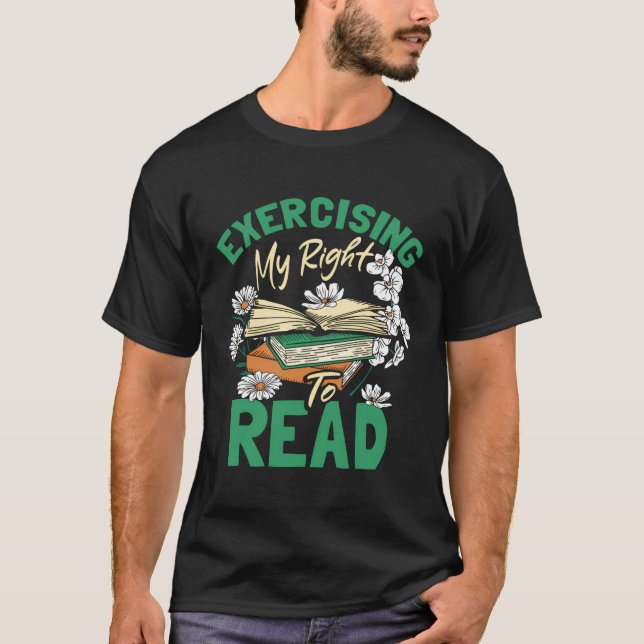 Camiseta Leitor de Livros Banido (Frente)