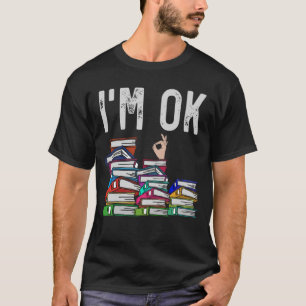 Camiseta Leitor de Livros Bibliotecários Lover de Livros E