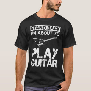 Camiseta Leitor De Violão De Corda De Armadilha Guitarra Mu
