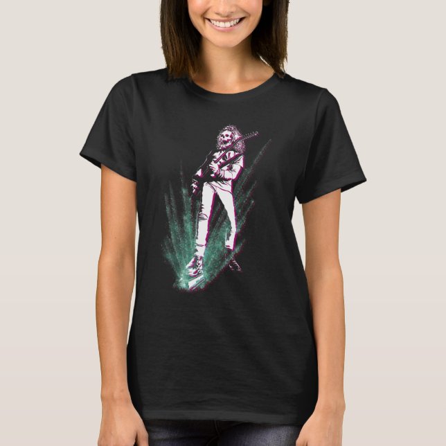 Camiseta Leitor de Violão de Metal Pesado (Frente)