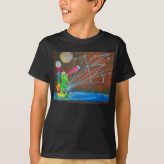 Camiseta Leitor do t-shirt das estrelas