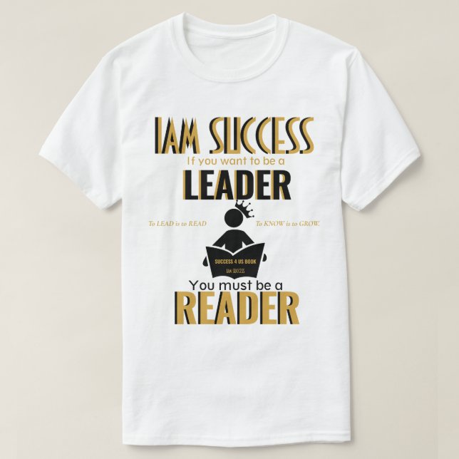 CAMISETA LEITOR LEADER (Frente do Design)