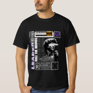 CAMISETA LEITOR MOTIVATIVO DE STREETWEAR BRANCO