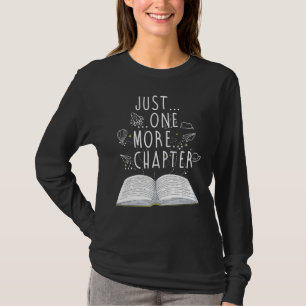 Camiseta Leitor Oferece Apenas Mais Um Livro De Capítulo Le